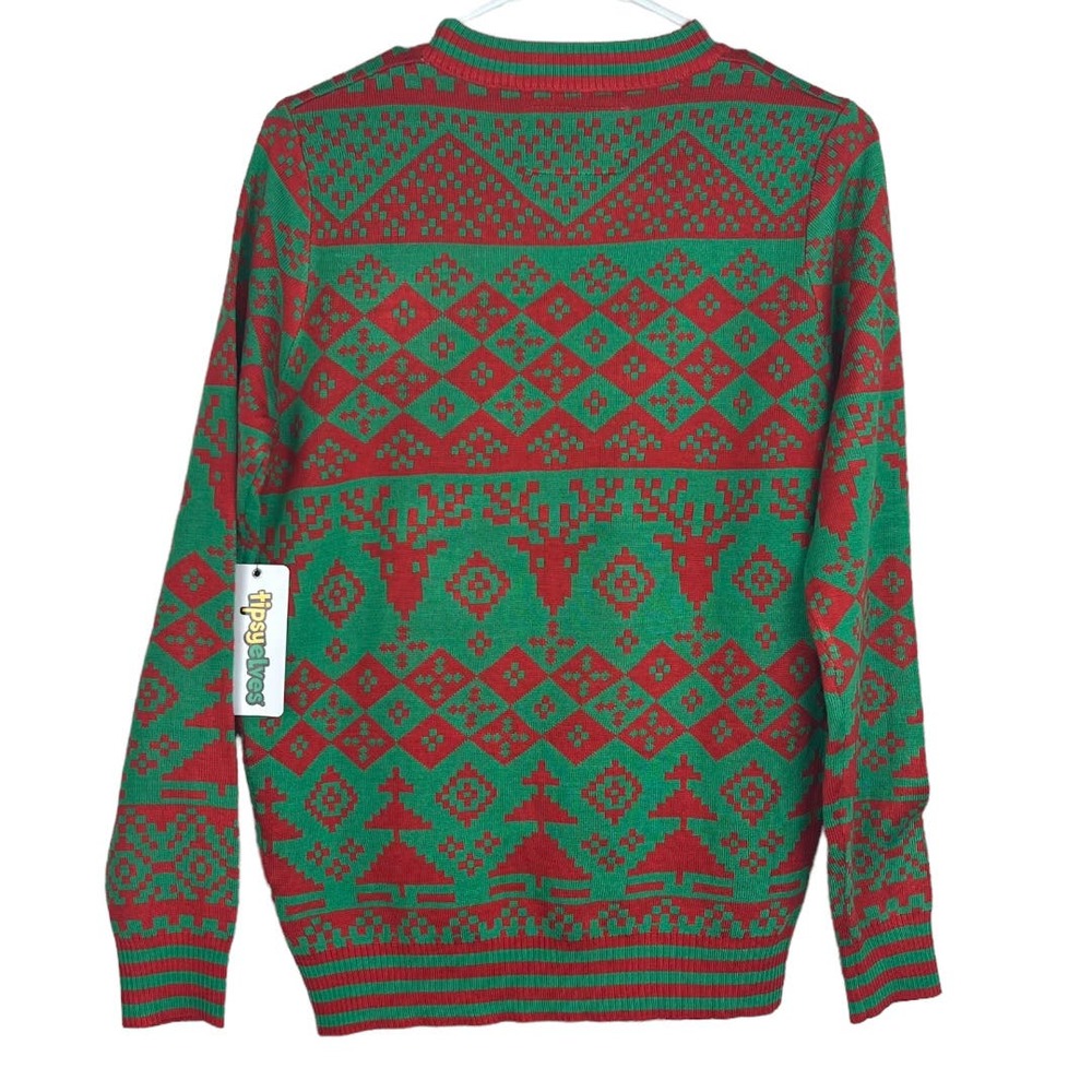 NWT Tipsy Elves Sweater Flaw Sz Small - Picture 2 of 6